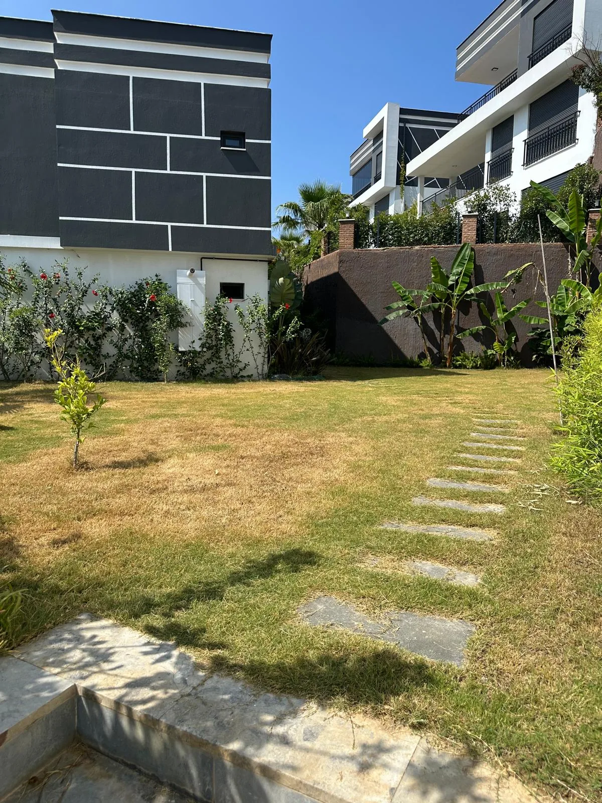 Large garden area